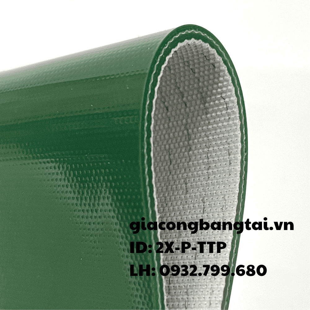 Băng tải PVC xanh 2 ly - Băng Tải Thành Thịnh Phát - Công Ty SX-TM Công Nghiệp Thành Thịnh Phát